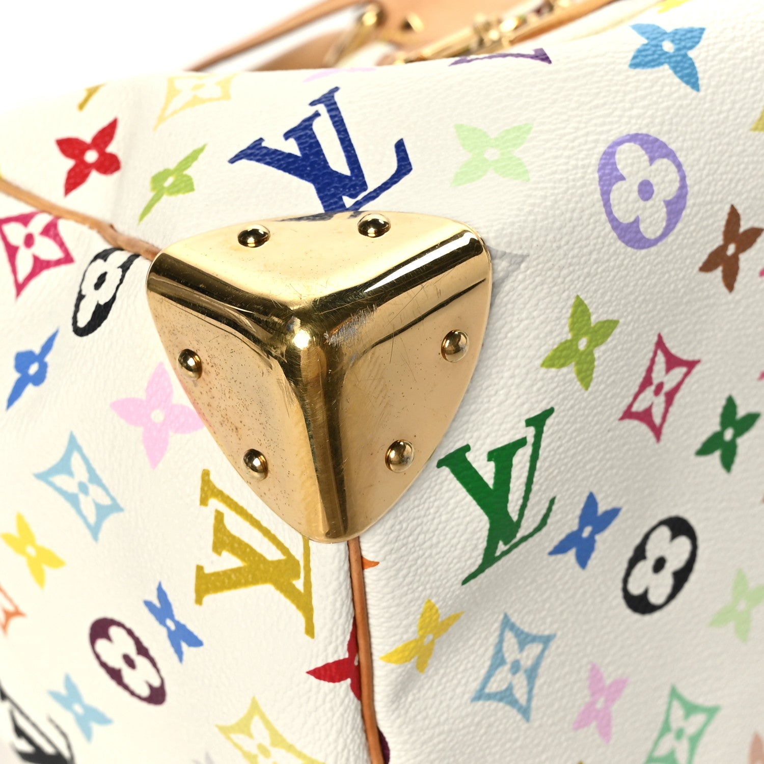 Louis Vuitton Monogram Multicolor Speedy 30 White 7 of 10