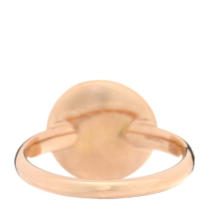 Pomellato 18K Rose Gold Diamond Round Sabbia Ring 55 7.25 3 of 6