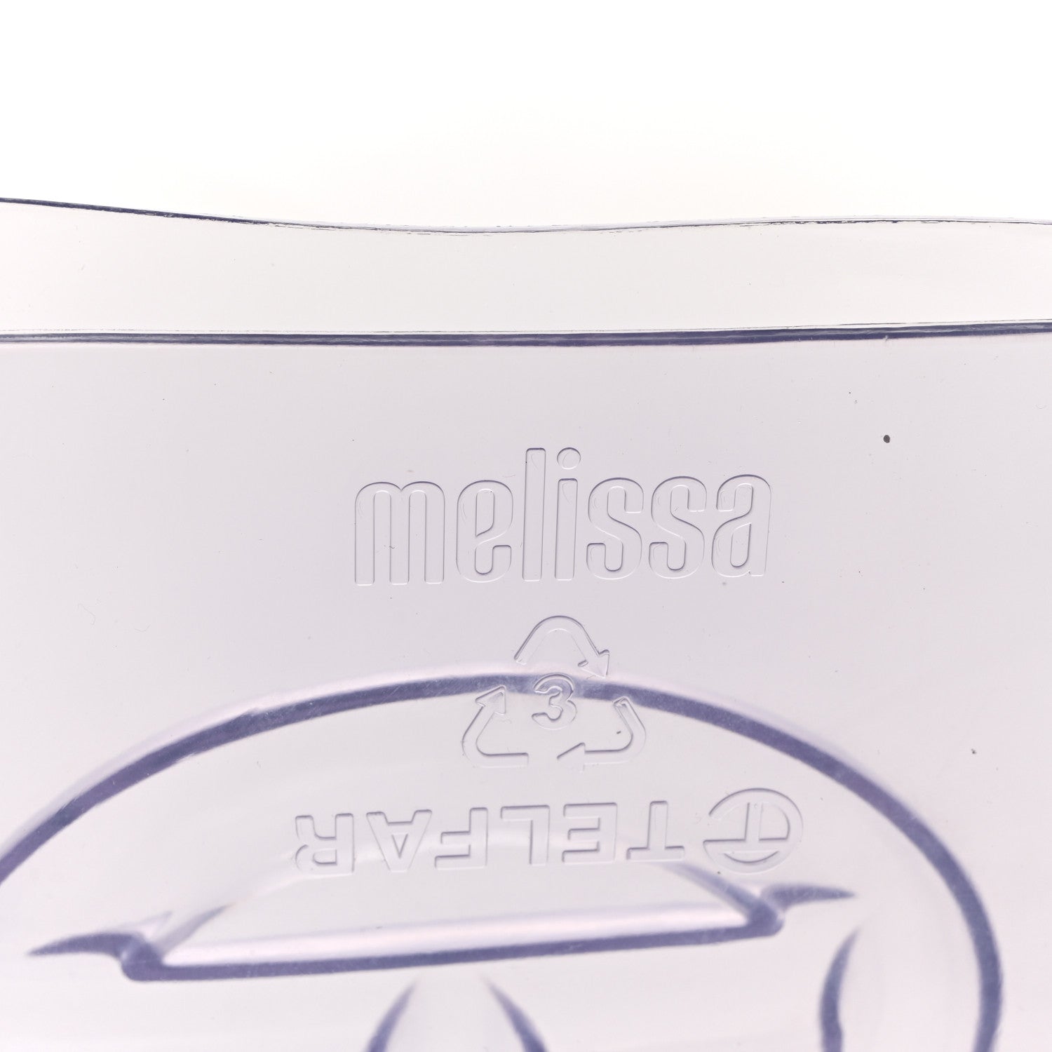 Telfar x MELISSA Jelly Medium Shopping Bag Clear 6 of 9