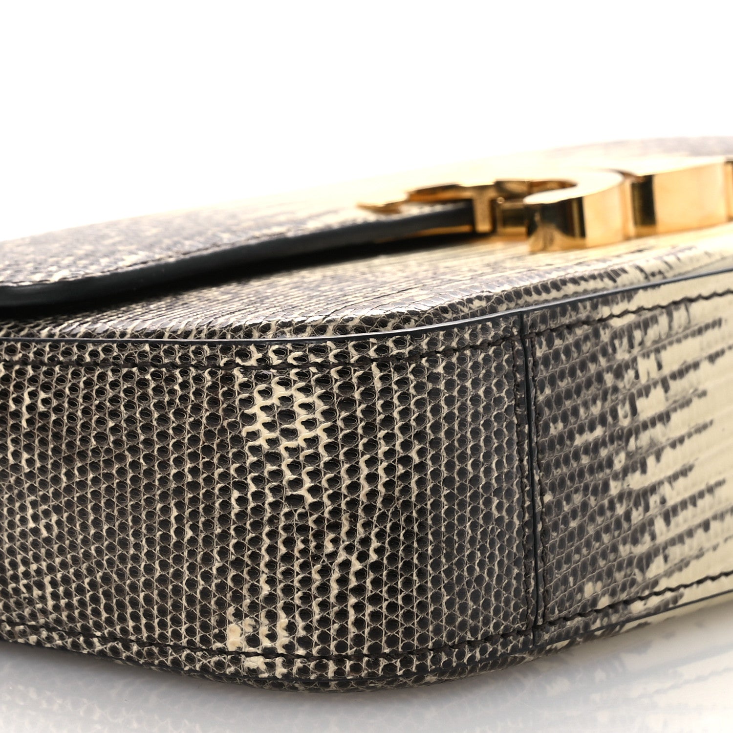 Celine Lizard Mini Triomphe Natural 1824750 – FASHIONPHILE