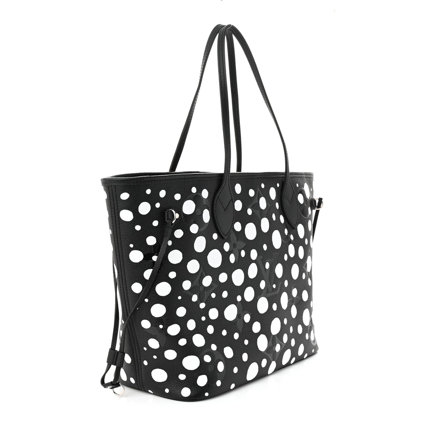 LV X YK Empreinte Neverfull MM Black White