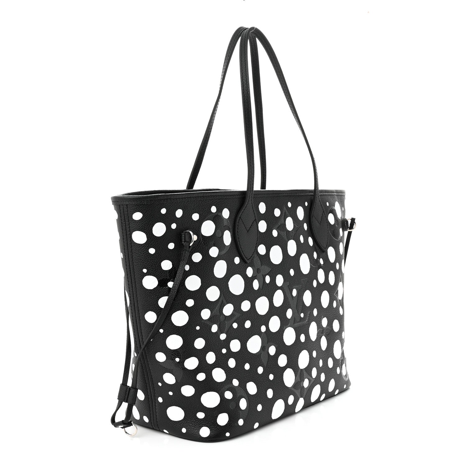 Louis Vuitton LV X YK Empreinte Neverfull MM Black White 4 of 11