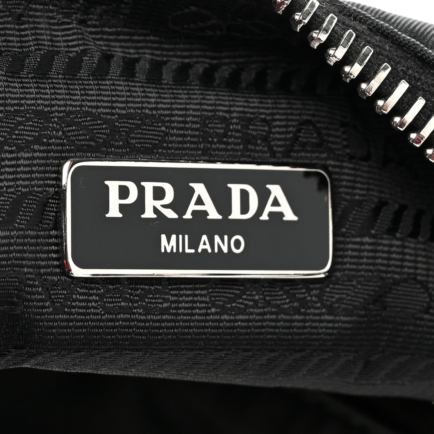 Prada Nylon Re-Edition 2005 Shoulder Bag Black 6 of 9