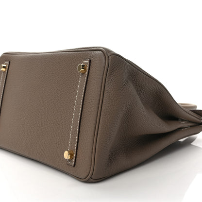 Hermes Togo Birkin 30 Etoupe 8 of 10