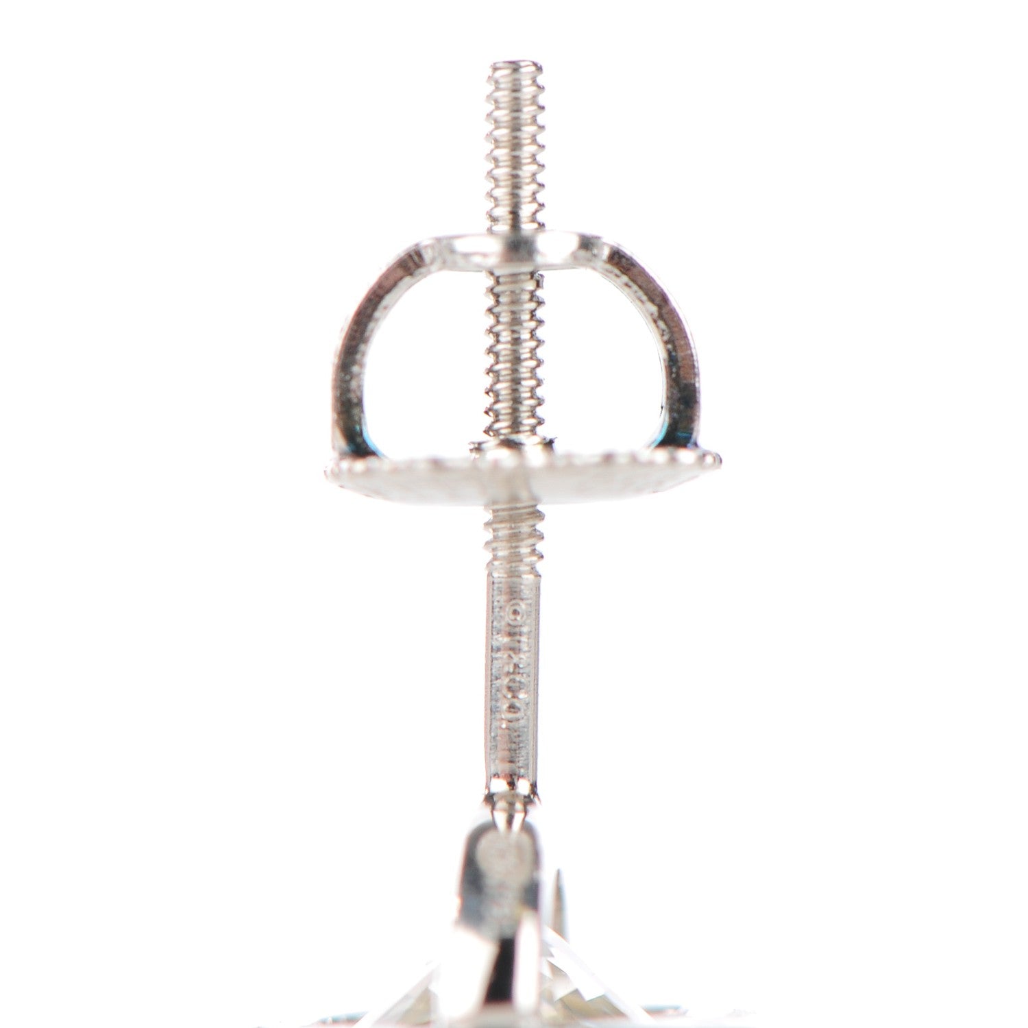 Tiffany Platinum Diamond 2.0ctw Elsa Peretti Diamonds By The Yard Earrings 7 of 11