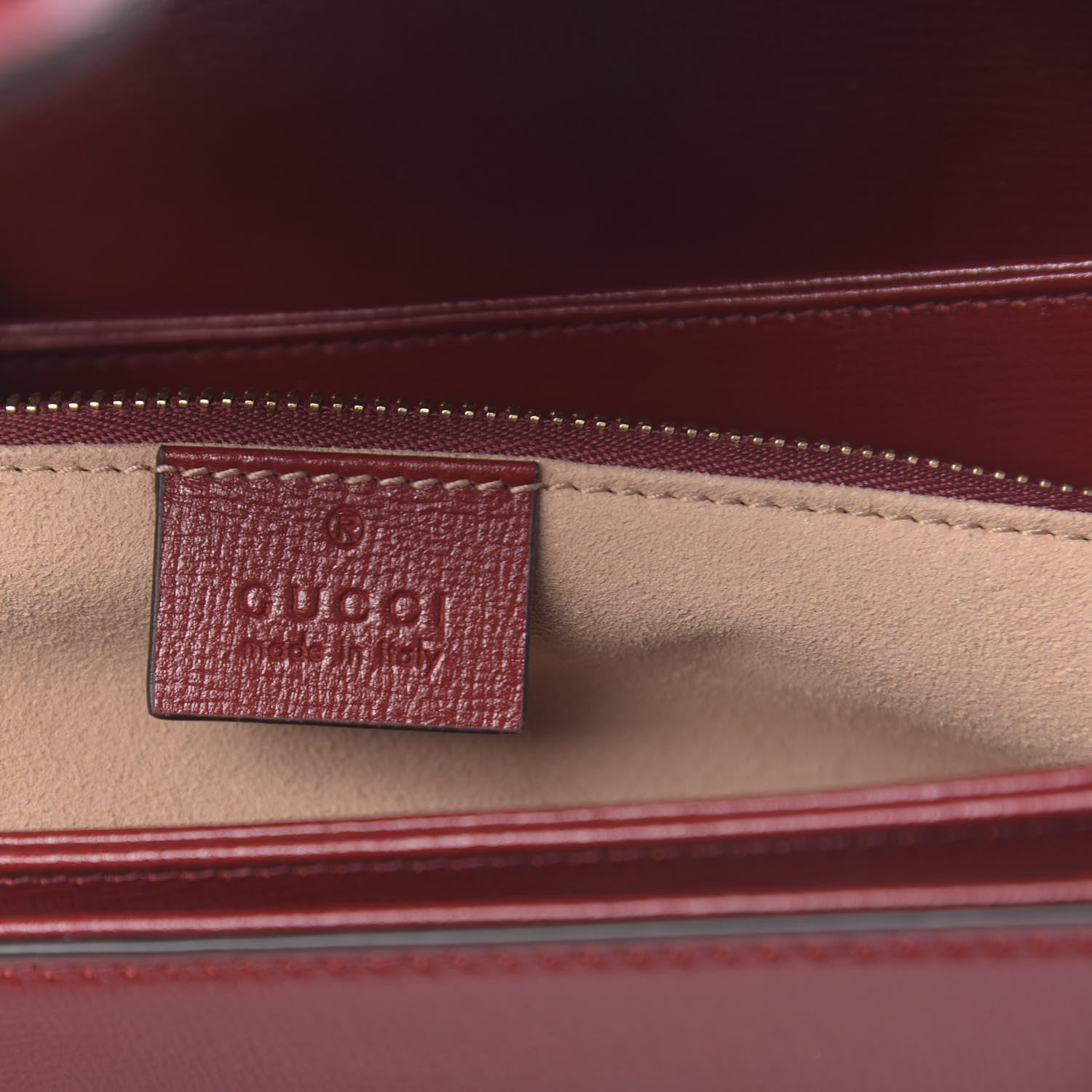 Gucci Azalea Calfskin Horsebit 1955 Shoulder Bag New Cherry Red 6 of 11