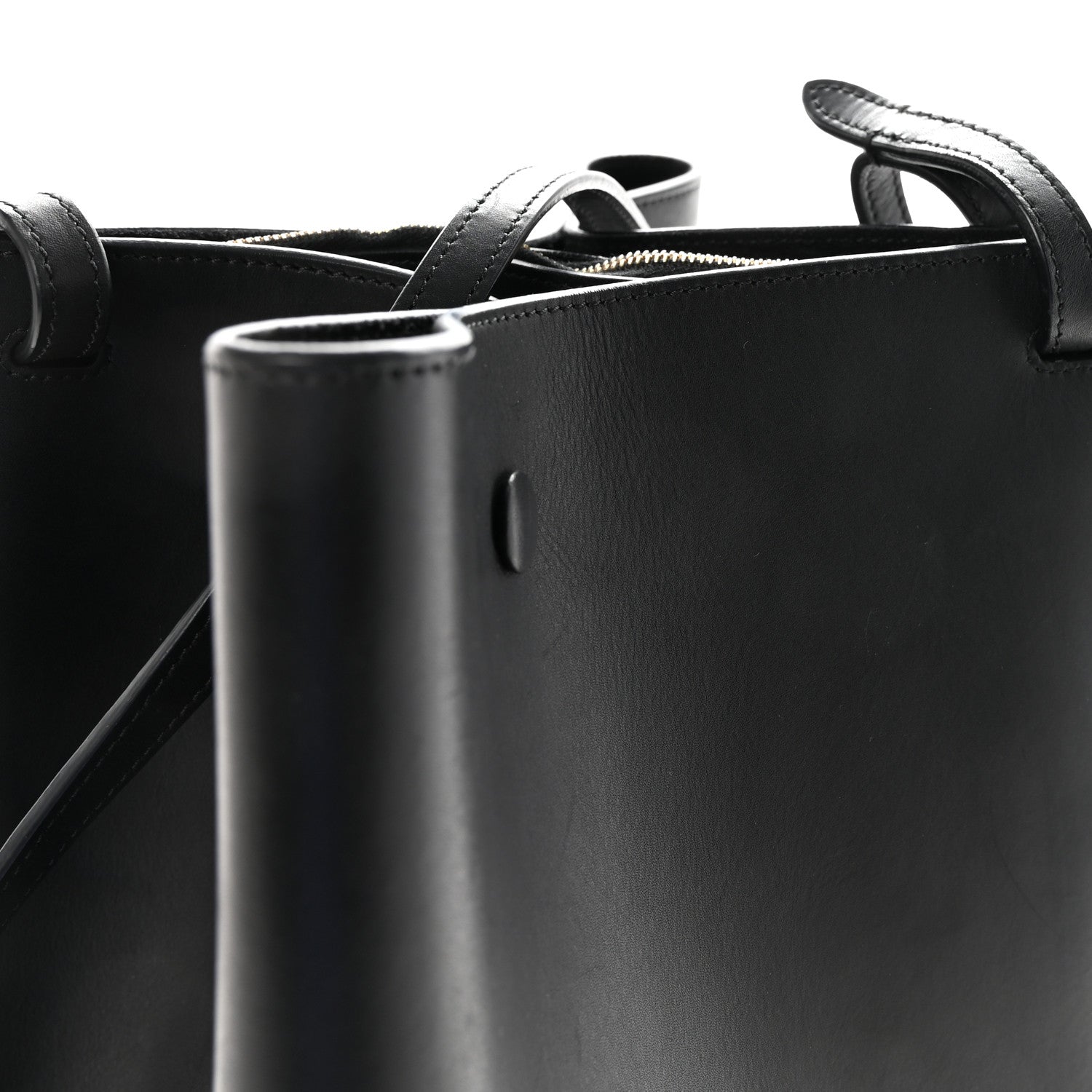 Celine Smooth Calfskin Medium Pinched Bag Black 7 of 9