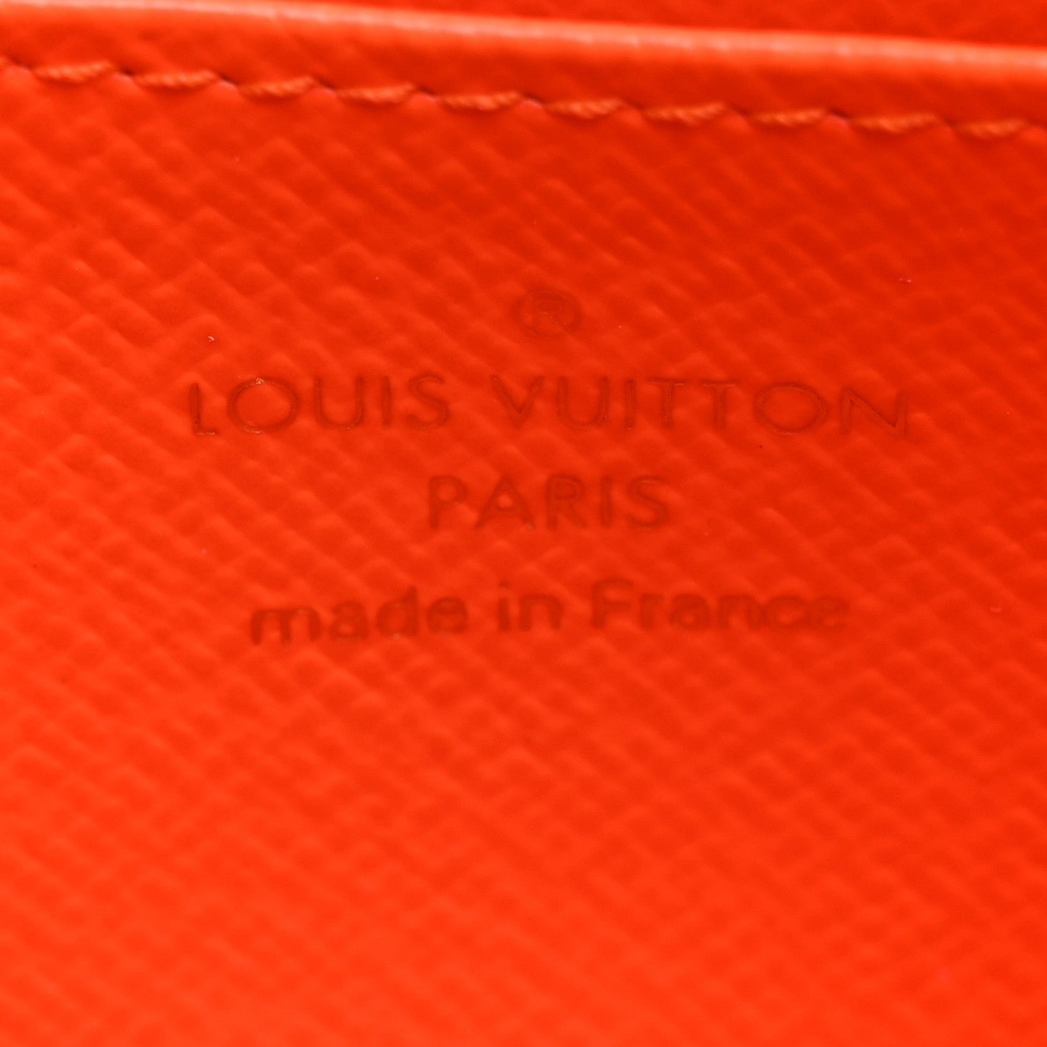 Louis Vuitton Monogram Graffiti Zippy Coin Purse Orange 6 of 9