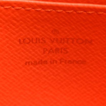 Louis Vuitton Monogram Graffiti Zippy Coin Purse Orange 6 of 9