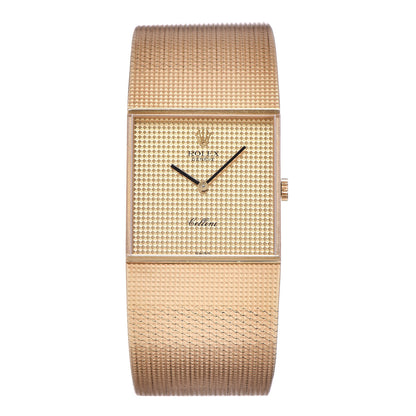 Rolex 18K Yellow Gold 24mm Cellini King Midas Manual Winding Watch 4312 1 of 6