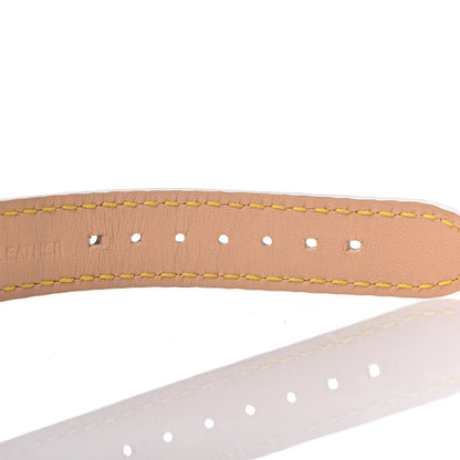 Louis Vuitton Stainless Steel Vernis Diamond 28mm Tambour Slim Quartz Watch 10 of 11