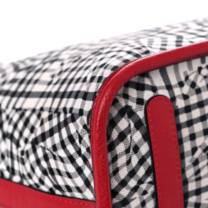 MCM Visetos Medium Liz Reversible Shopper Tote Ruby Red 14 of 19