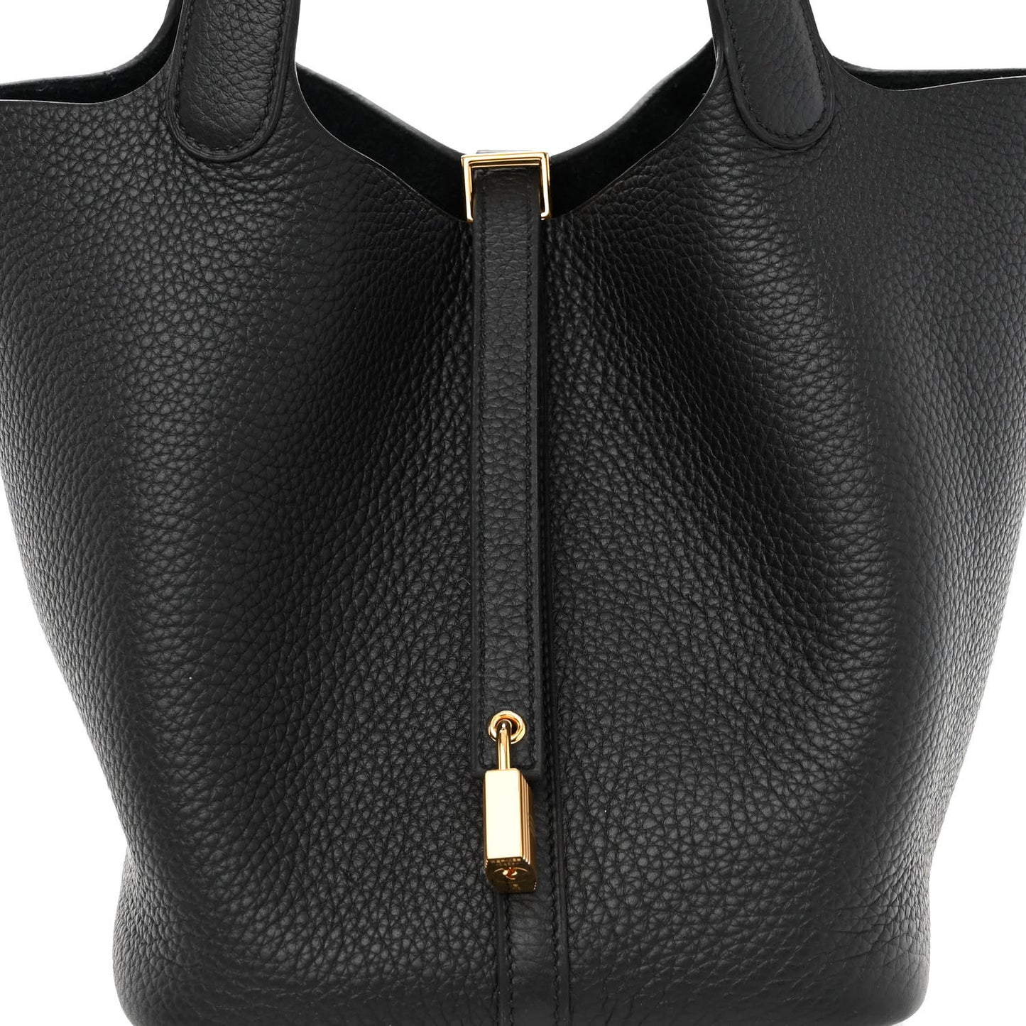 Taurillon Clemence Picotin Lock 22 MM Black