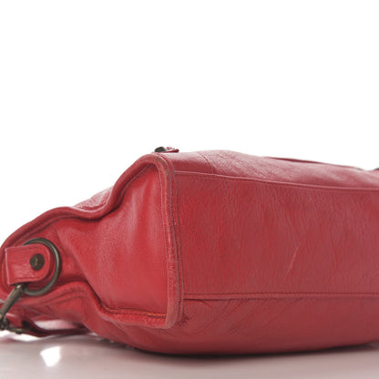 Balenciaga Agneau Classic Hardware S City Rouge Cardinal 6 of 9