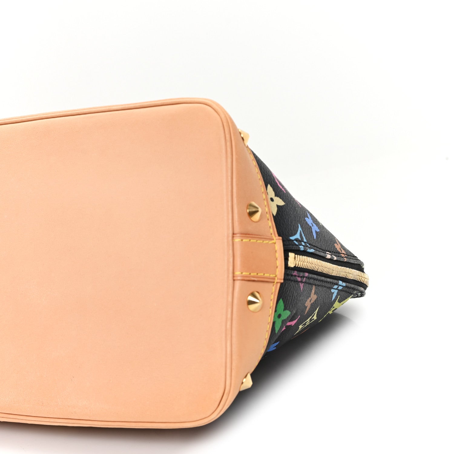 Louis Vuitton Monogram Multicolor Alma Black 9 of 9