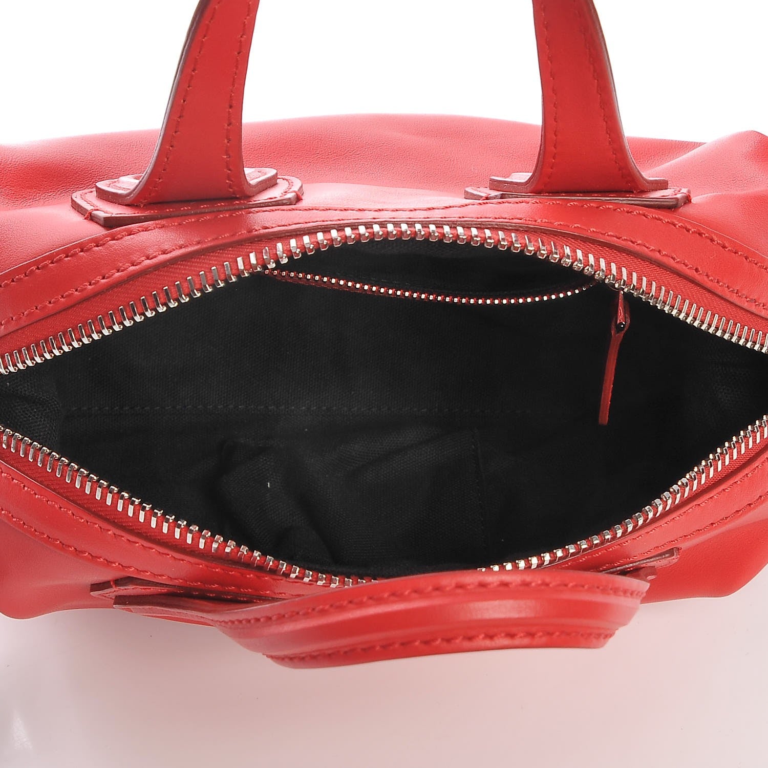 Givenchy Calfskin Micro Nightingale Logo Strap Red 5 of 7