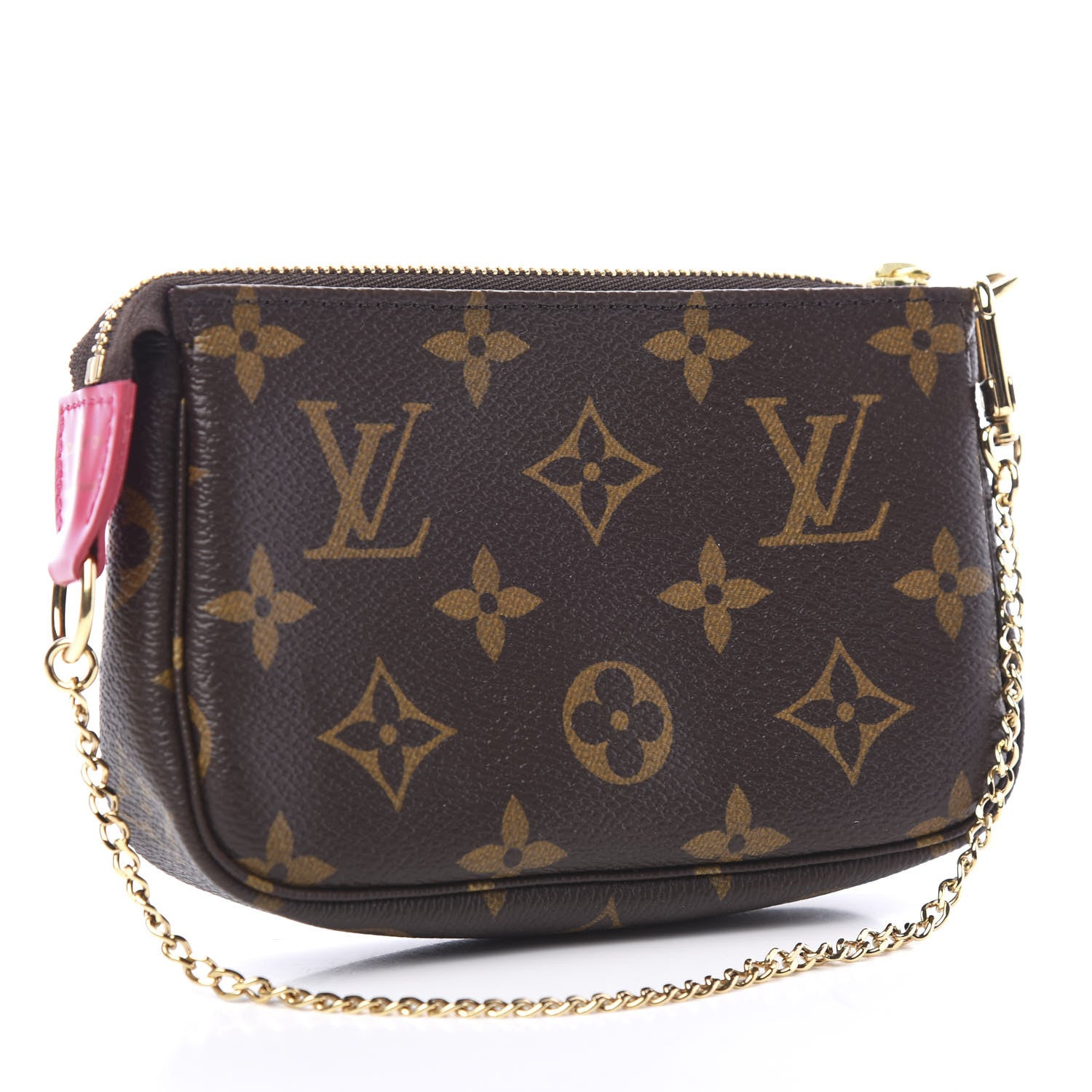 Louis Vuitton Monogram 2020 Christmas Animation Roller Coaster Mini Pochette Accessories Pivoine 2 of 7