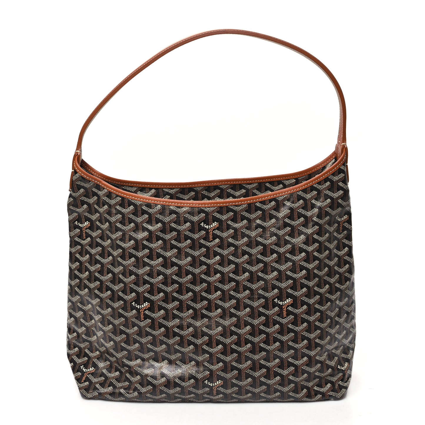 Goyardine Boheme Hobo Black Gold