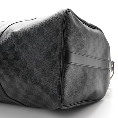 Louis Vuitton Damier Graphite Keepall Bandouliere 45 9 of 12