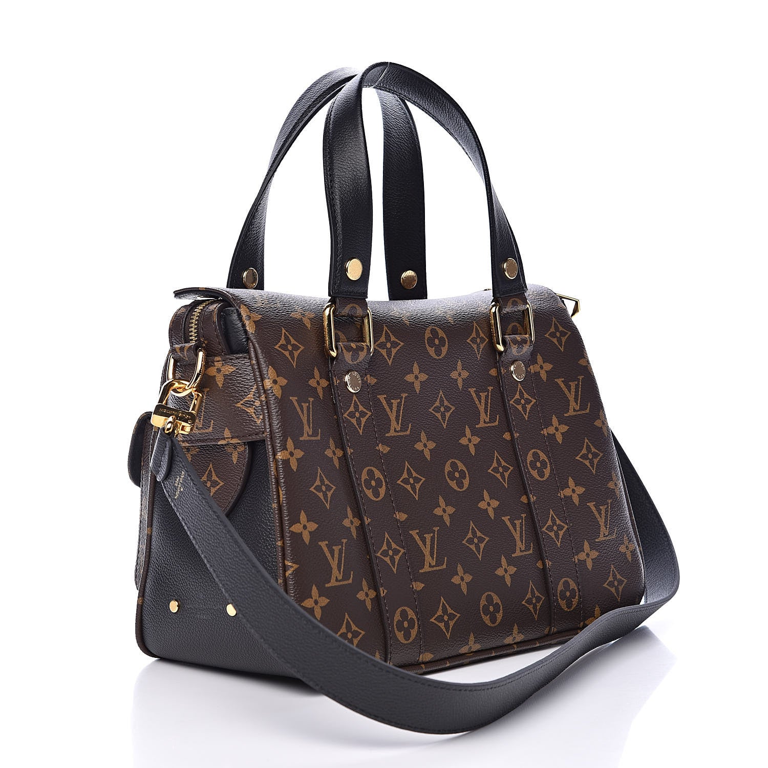 Louis Vuitton Monogram Manhattan NM Black 3 of 9