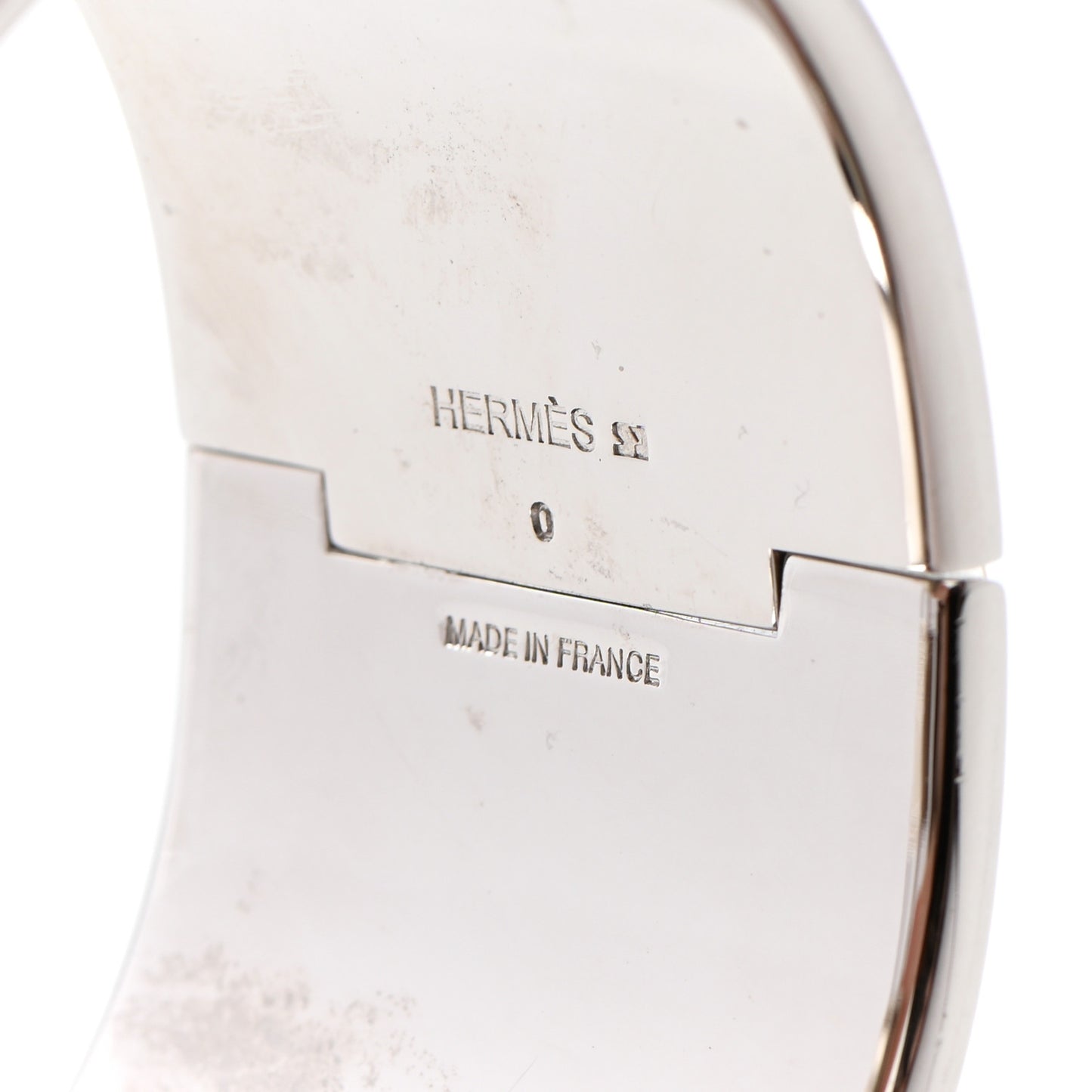 Enamel Clic Clac H Extra Wide Bracelet PM Red