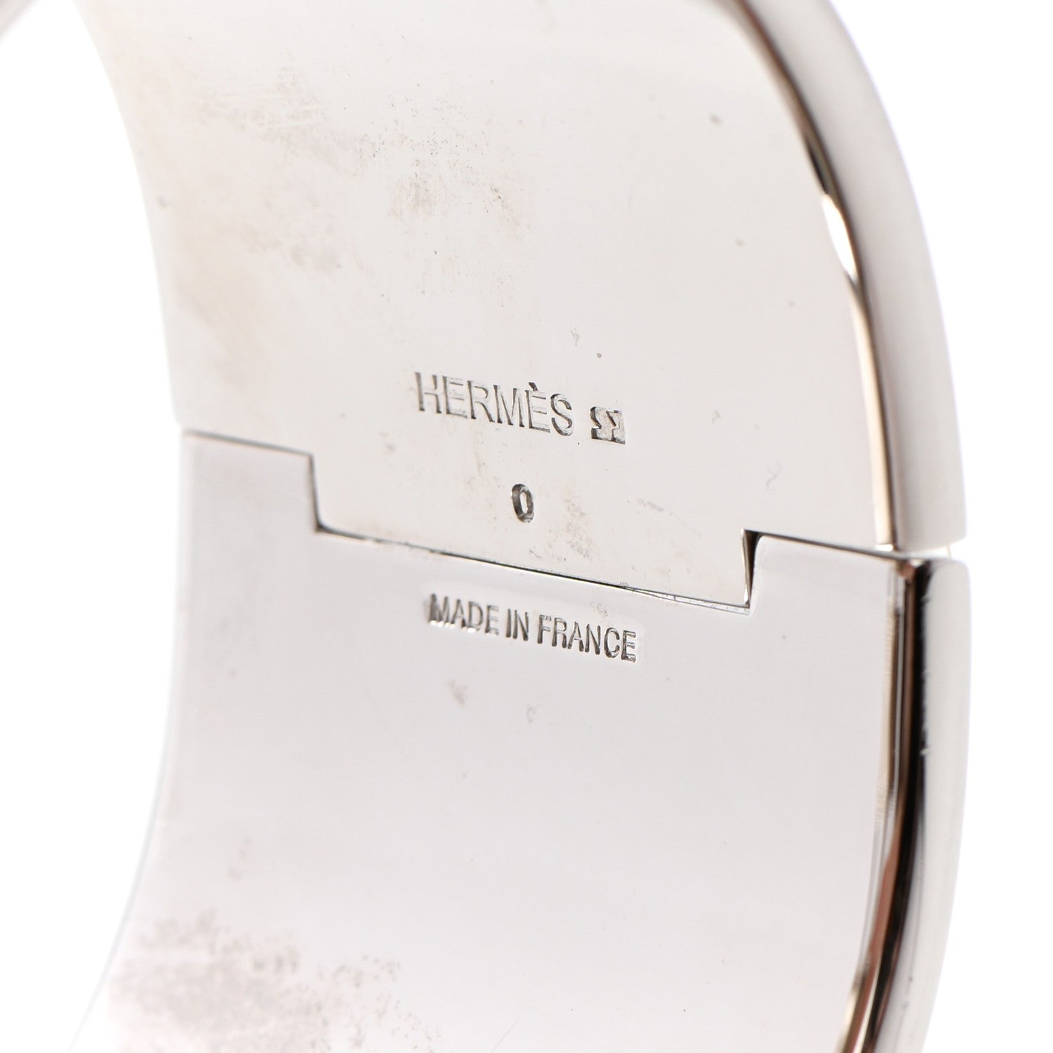 Hermes Enamel Clic Clac H Extra Wide Bracelet PM Red 4 of 5