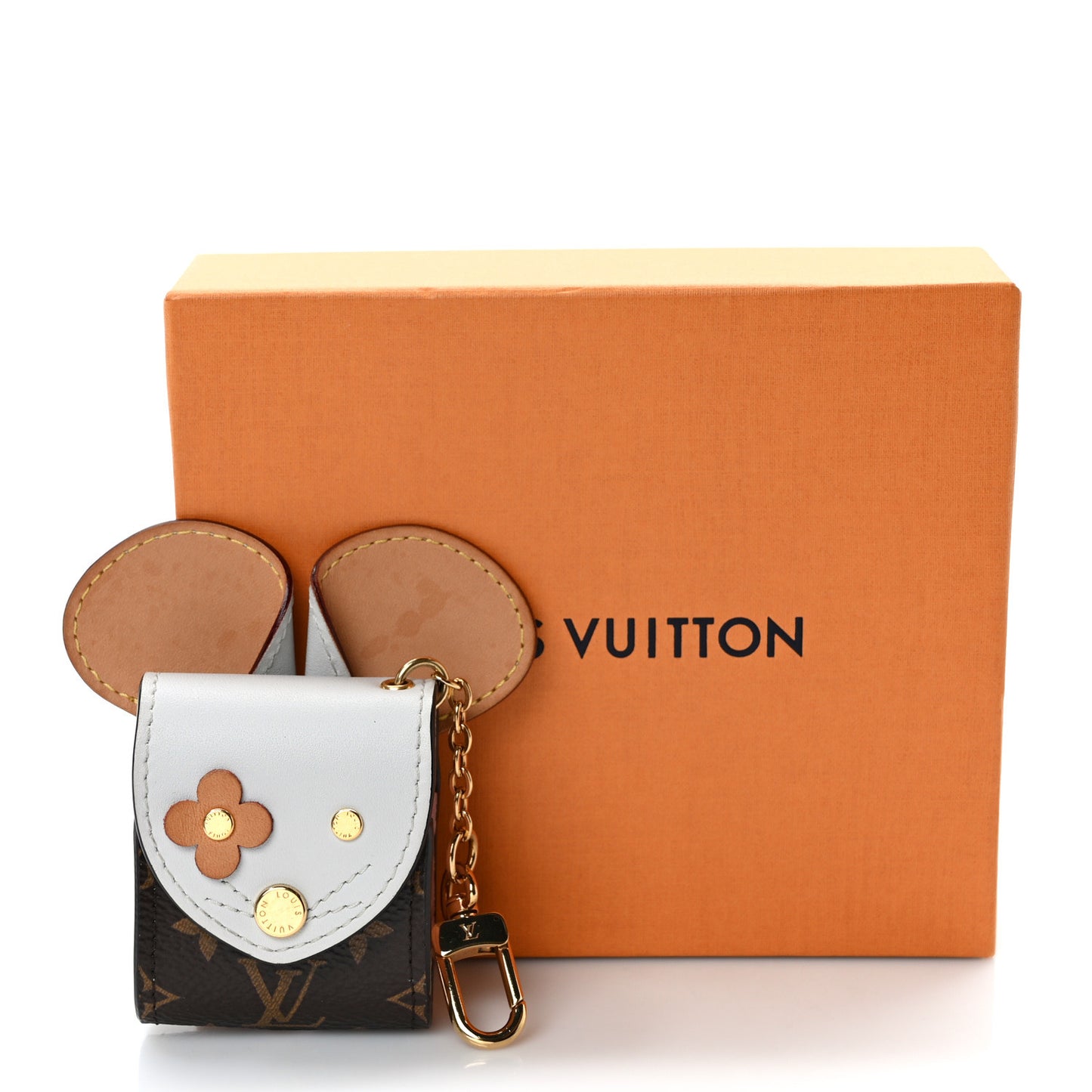 Monogram Mouse Earpods Case