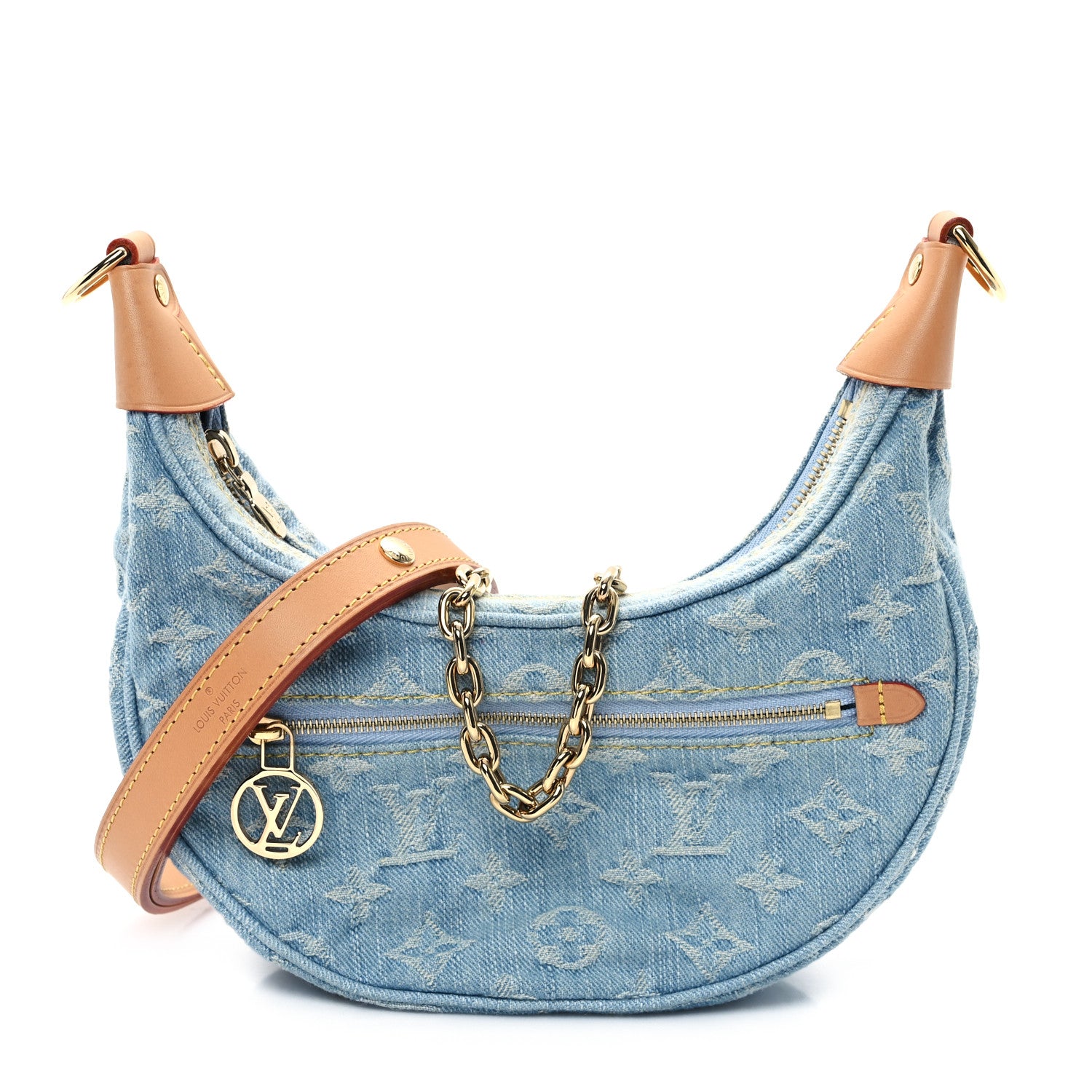 Louis Vuitton Monogram Denim Loop Sky Denim 1 of 11