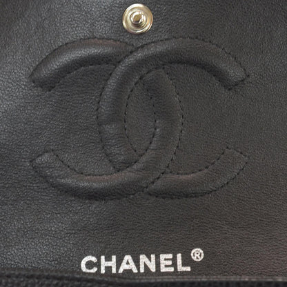 Chanel Caviar Quilted Medium Double Flap Black 7 of 9