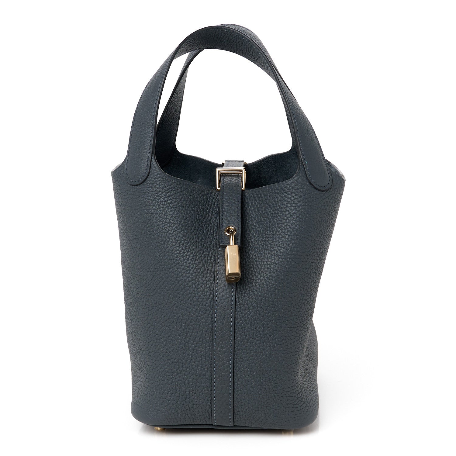 Hermes Taurillon Clemence Picotin Lock 18 PM Gris Misty 1 of 11