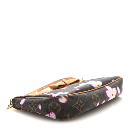 Louis Vuitton Monogram Cherry Blossom Pochette Accessories Brown 4 of 9