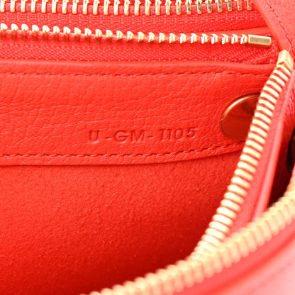 Celine Goatskin Small Trio Crossbody Bag Alizarin 9 of 14