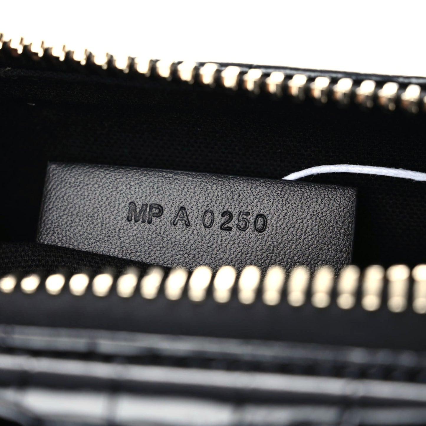 Calfskin Crocodile Embossed Small Antigona Black