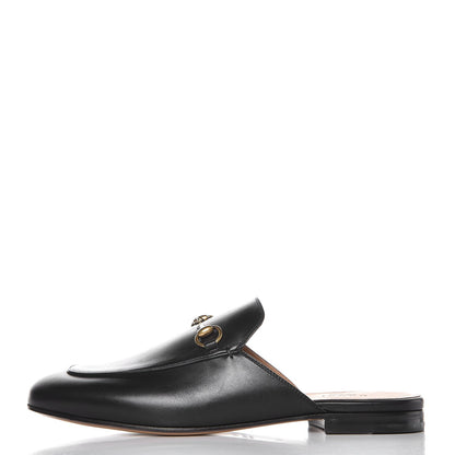 Gucci Calfskin Womens Princetown Slippers 39 Black 1 of 9