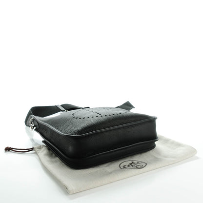 Hermes Taurillon Clemence Evelyne III PM Black 4 of 7