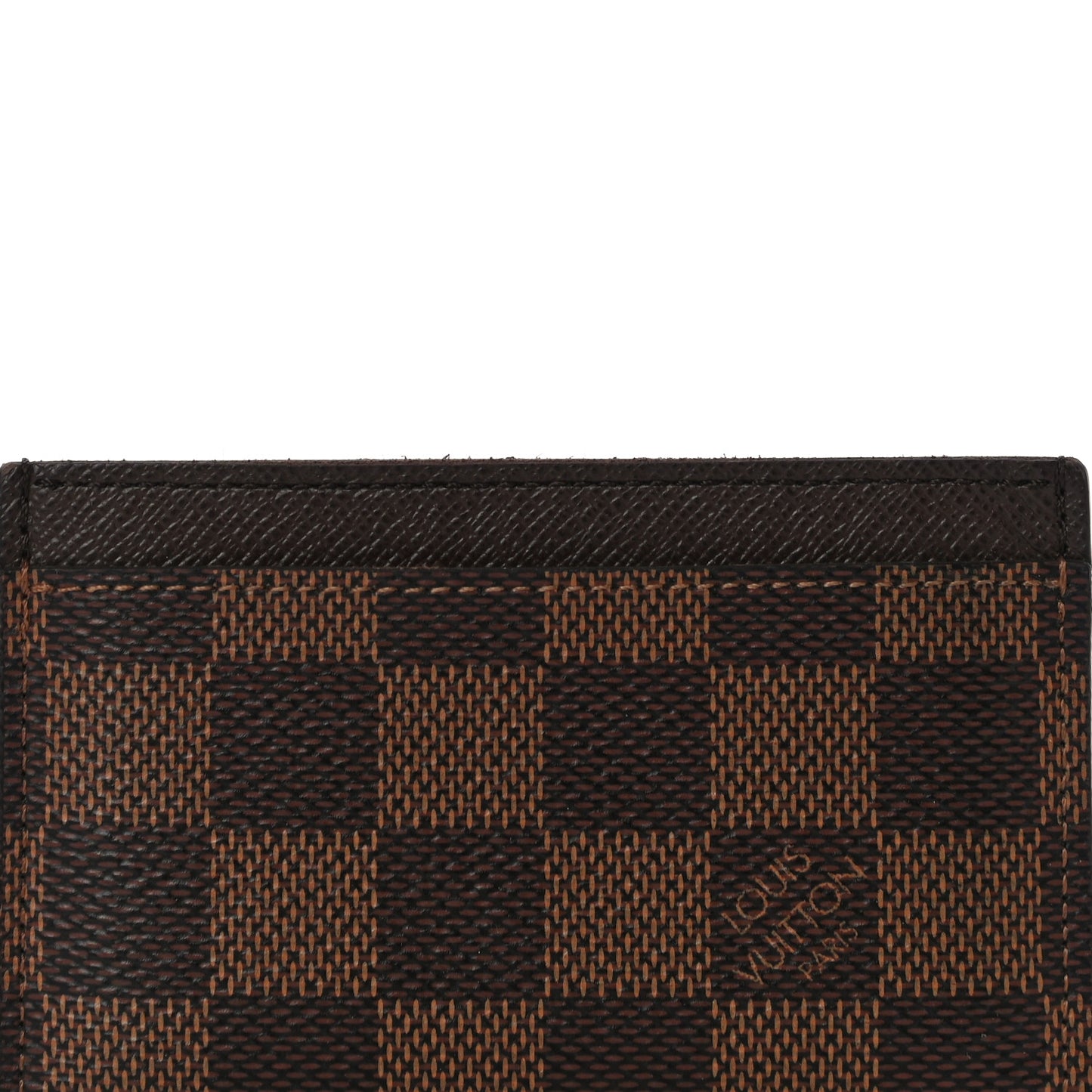 Damier Ebene Card Holder