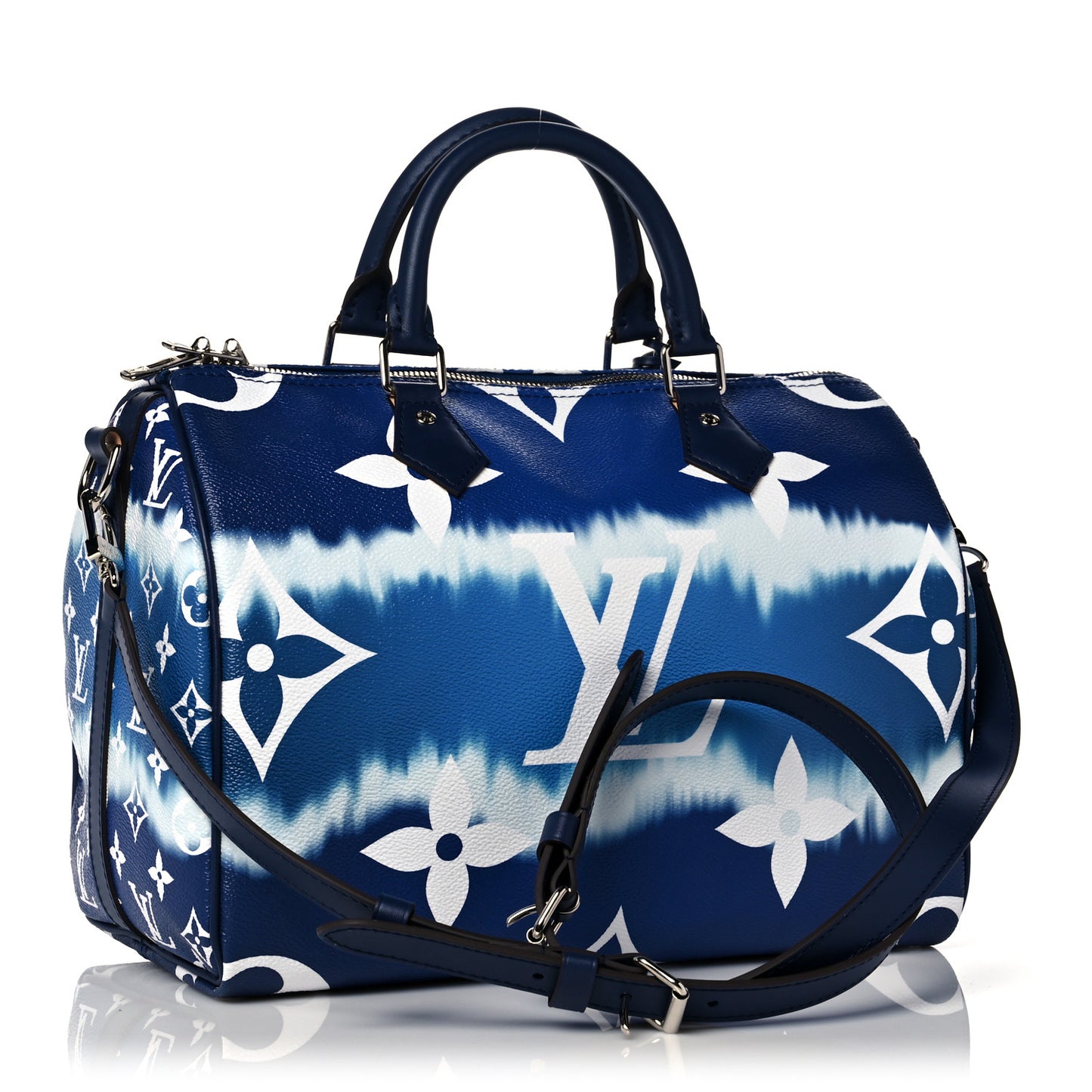 Monogram Escale Speedy Bandouliere 30 Blue