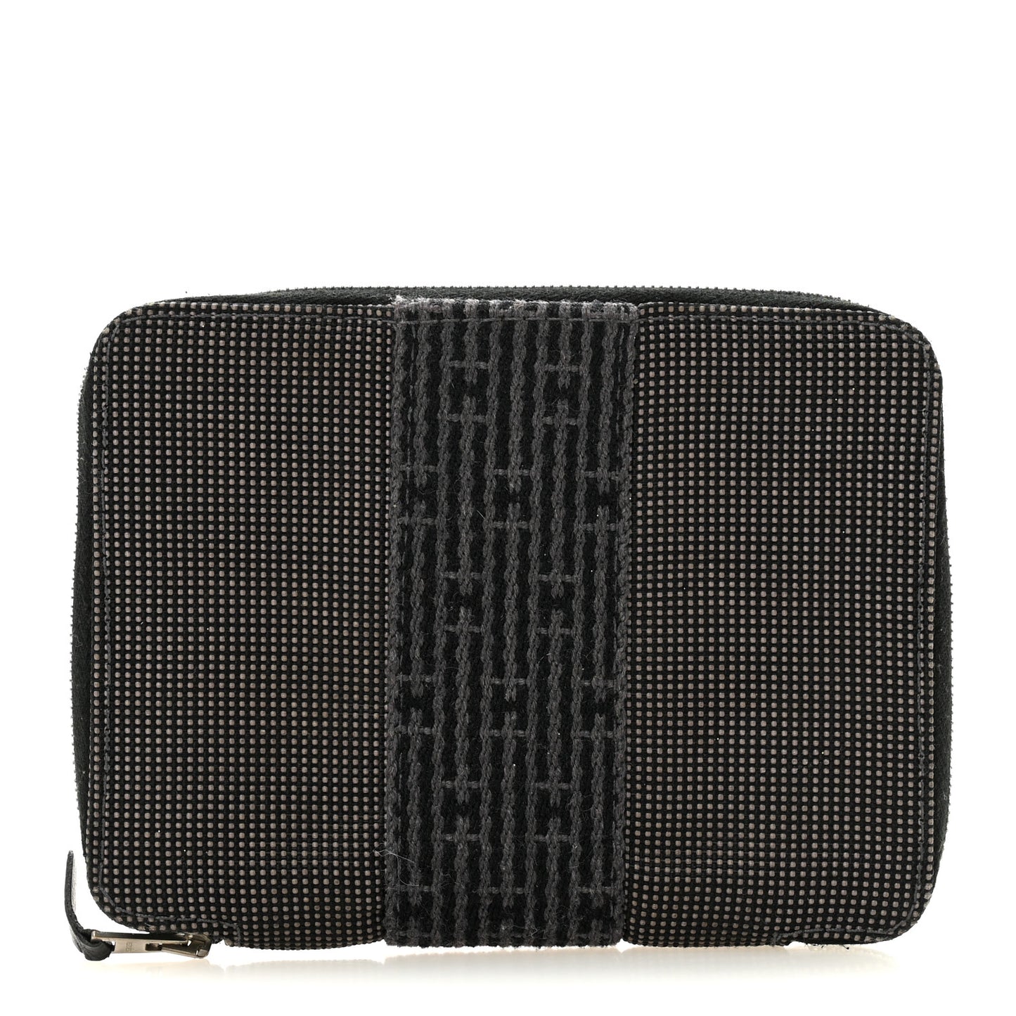 Canvas Herline Zip Wallet Grey