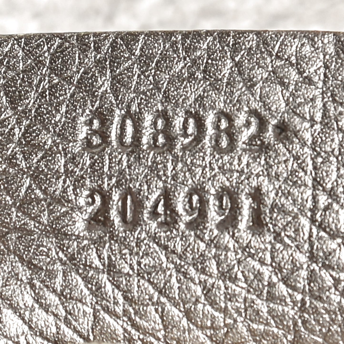 Metallic Pebbled Calfskin Medium Soho Chain Shoulder Bag Golden Beige