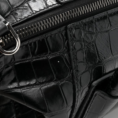 Givenchy Calfskin Crocodile Embossed Medium Soft Antigona Black 14 of 14