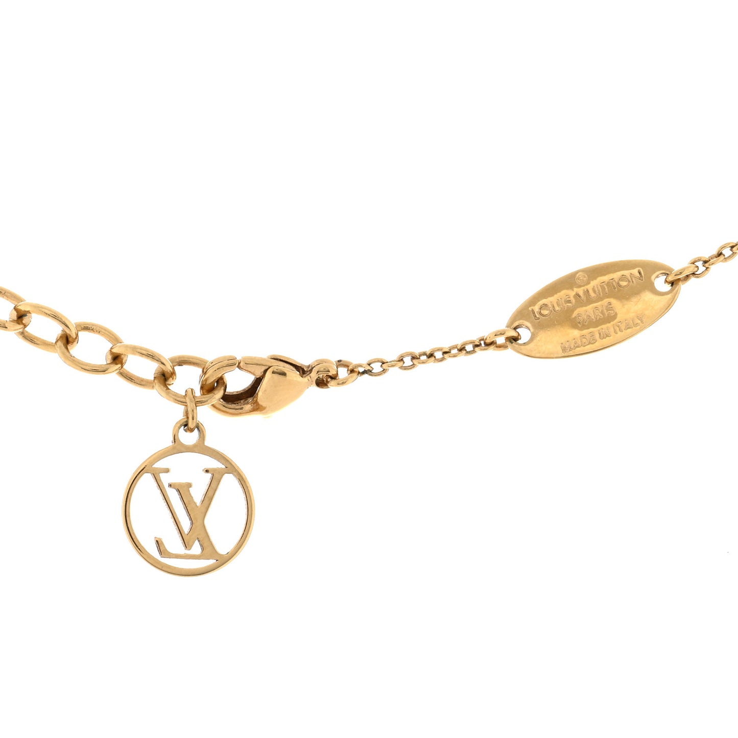 Metal Louisette Necklace Gold