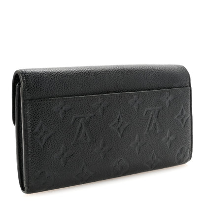 Louis Vuitton Empreinte Sarah Wallet NM Black 3 of 6