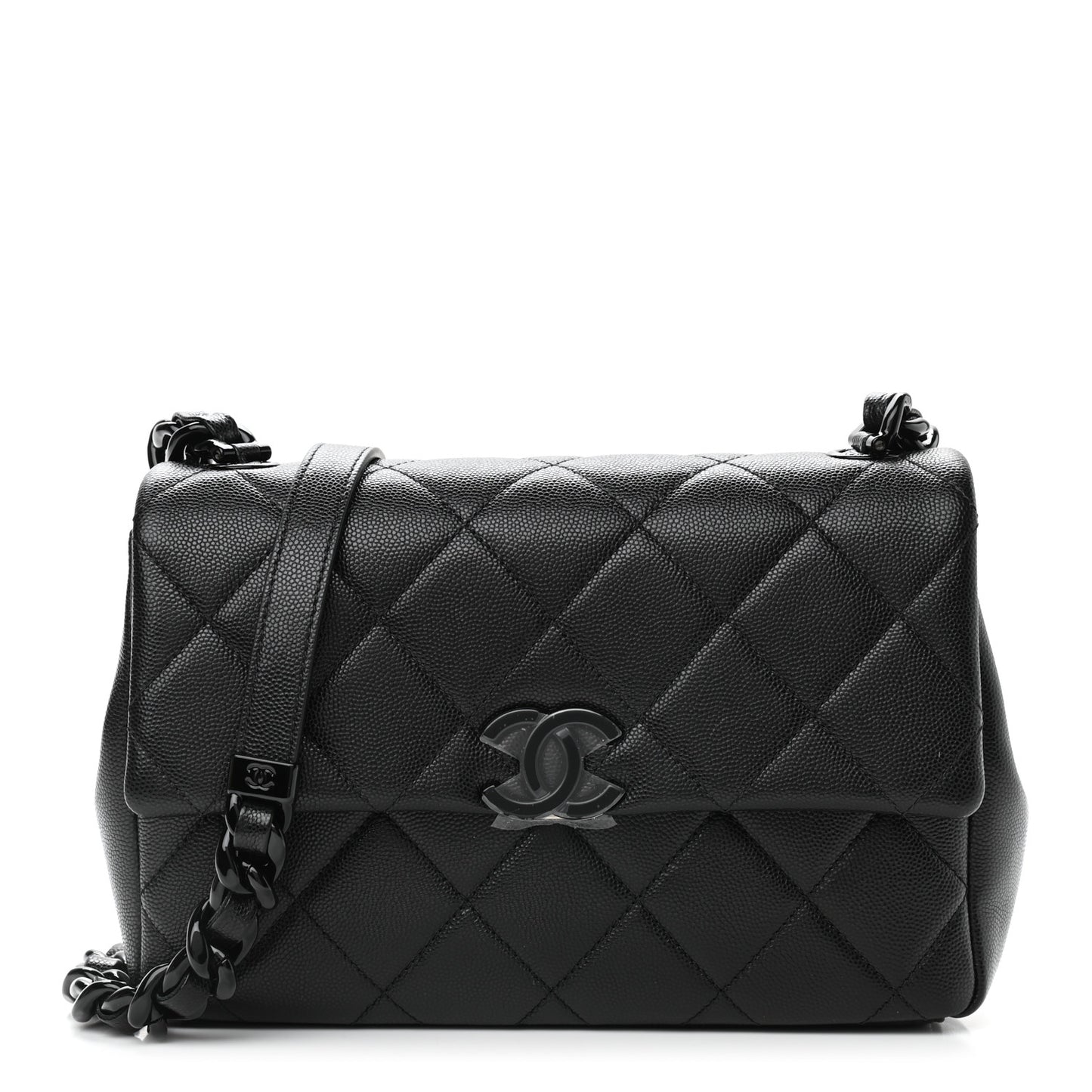 Caviar Quilted My Everything Flap Black