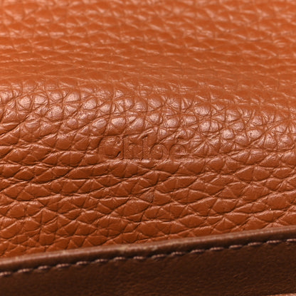 Chloe Calfskin Marcie Continental Flap Wallet Tan 6 of 8