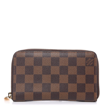 Louis Vuitton Damier Ebene Zippy Compact Wallet 1 of 9