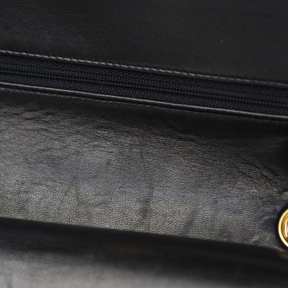 Chanel Lambskin Quilted Small Double Flap Black 8 of 16