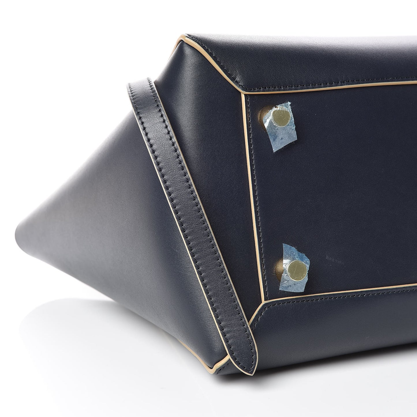 Palmelato Calfskin Mini Belt Bag Navy