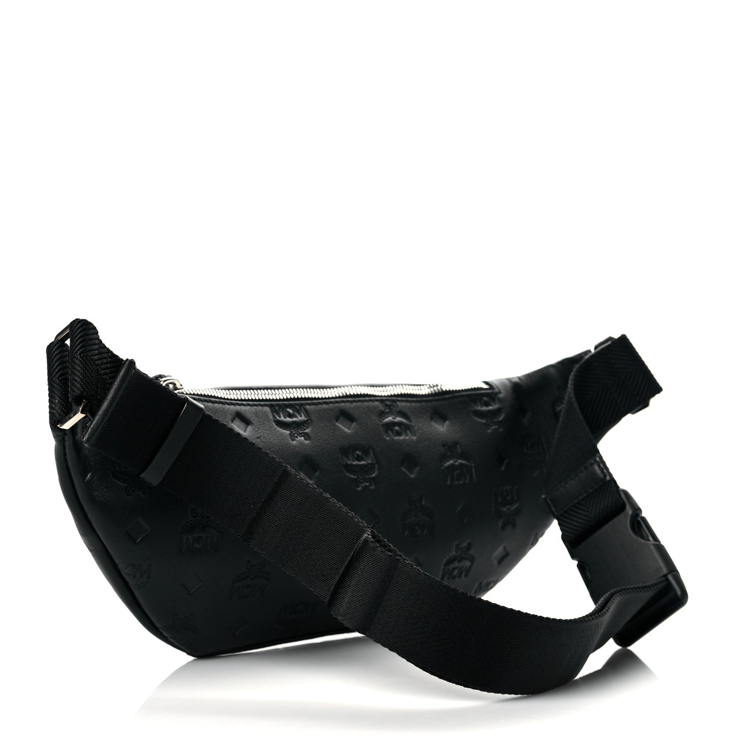 Calfskin Ottomar Monogram Fursten Belt Bag Black