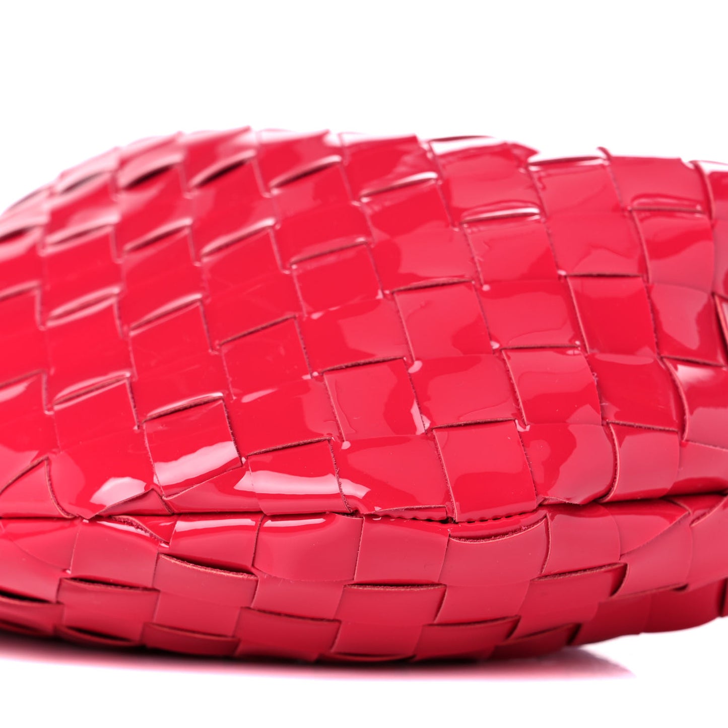 Patent Nappa Intrecciato Mini Jodie Candy Stripe