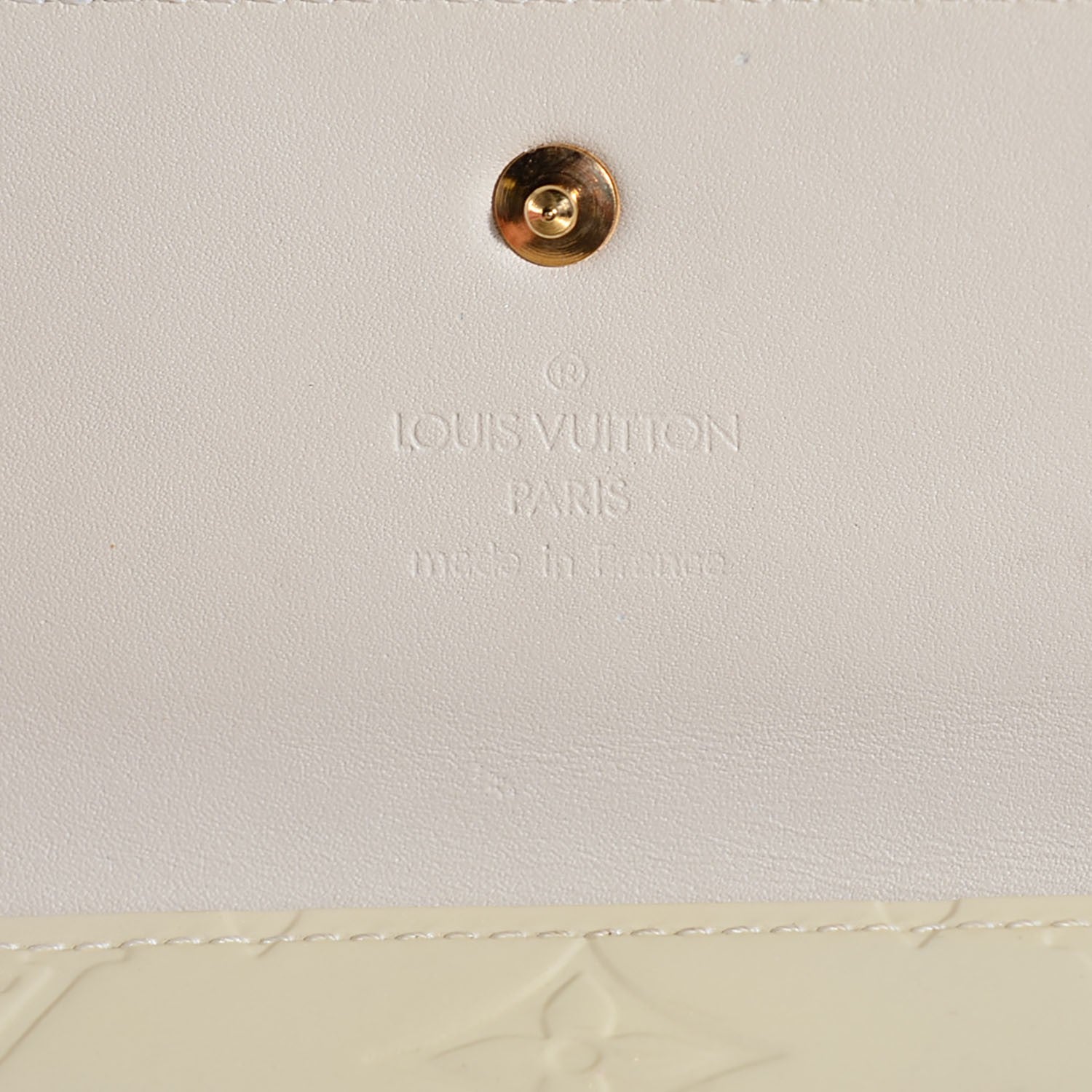 Louis Vuitton Vernis Porte Tresor International Wallet Perle 7 of 8
